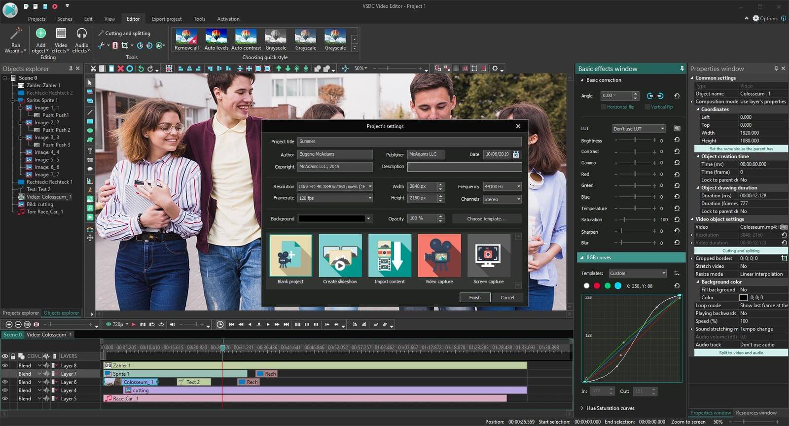 VSDC Free Video Editor