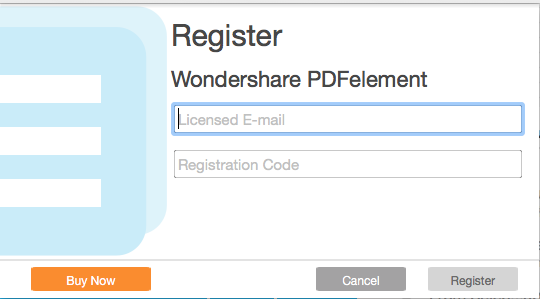 pdfelement registrieren