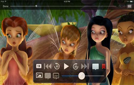Azul Media Player für iOS