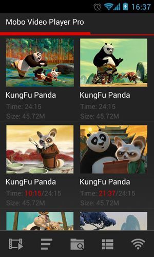 easy video player für Android