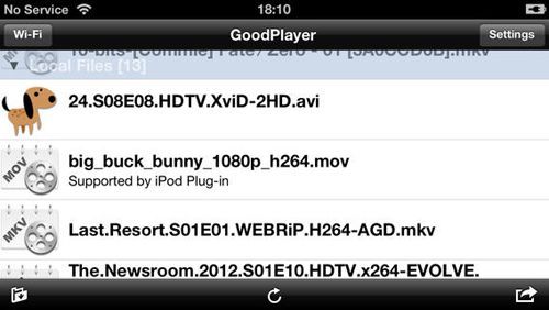 MoliPlayer für iOS