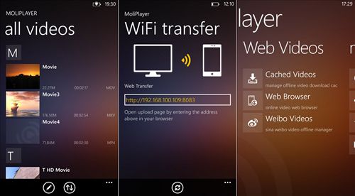 MoliPlayer für iOS