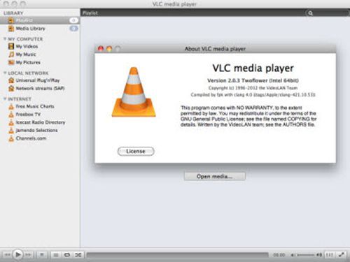 VLC media player for mac