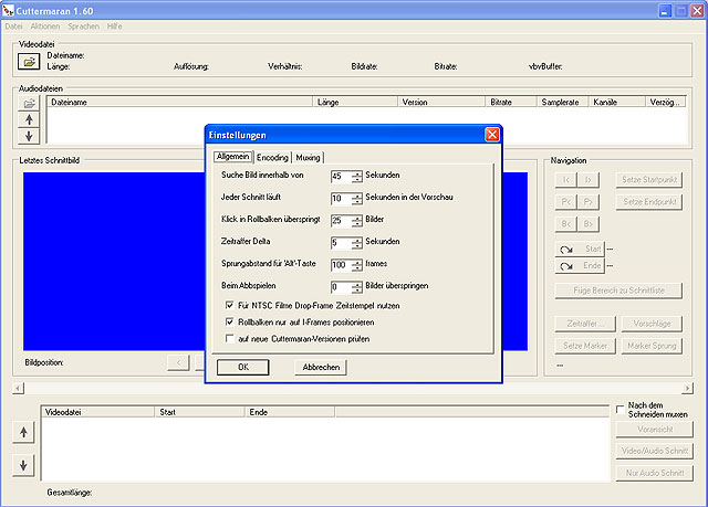 Cuttermaran Videobearbeitung Freeware