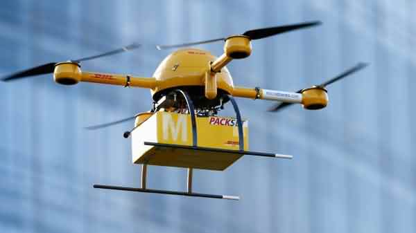 drones in delivery