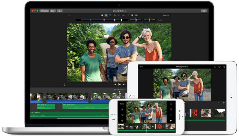 iMovie iPad Videobearbeitungsprogramm