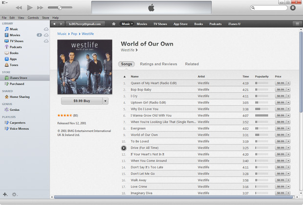 How to buy itunes music on iphone