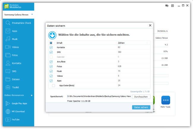 Wie Sie Eine Datensicherung Vom Samsung Galaxy S4 Erstellen