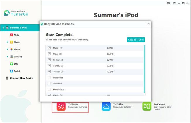 Wie Sie Fotos, Videos, Kalender, Kontakte, iMessages und Musik von iPod zu iPod übertragen