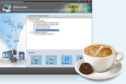 photo recovery key feature