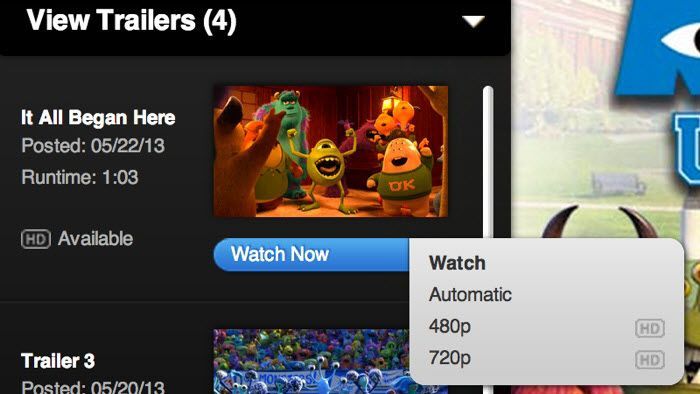 quicktime trailer herunterladen