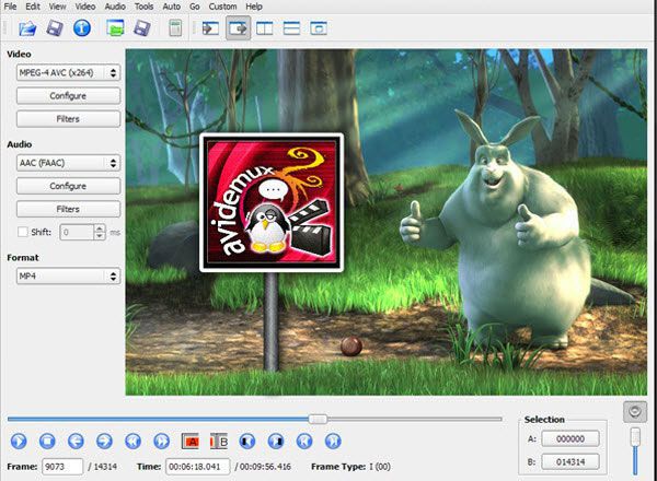 Avidemux Videobearbeitung Freeware