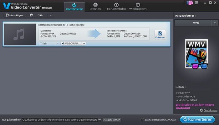 convert mp4 to xbox 360