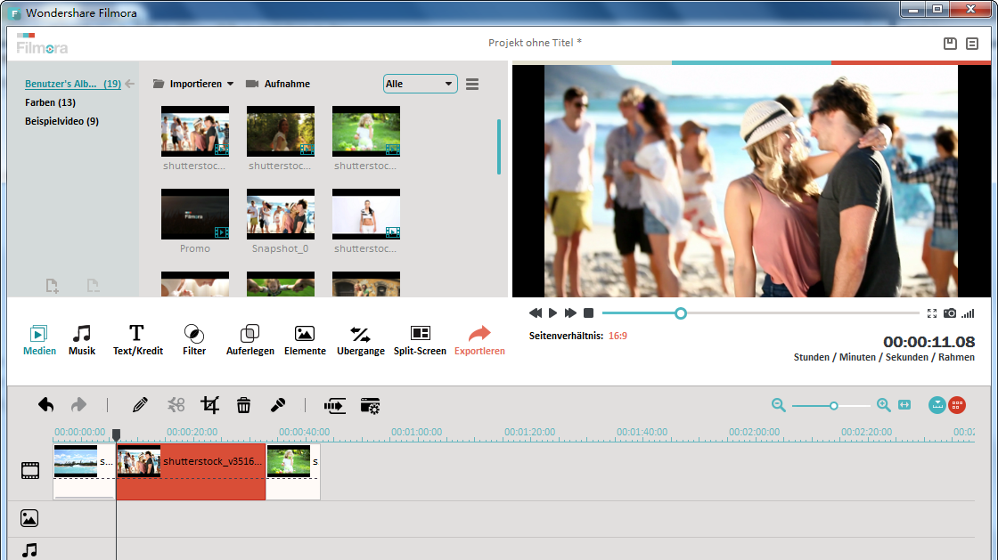 Importieren Sie FLV Videos zur FLV Videobearbeitung
