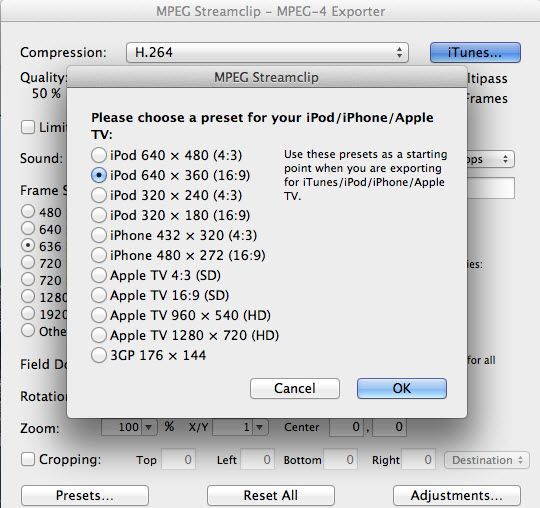 macbook pro mp4 no audio