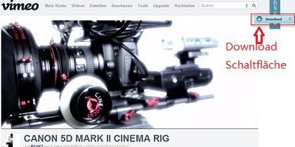 vimeo videos auf pc laden