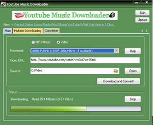 youtube music downloader windows